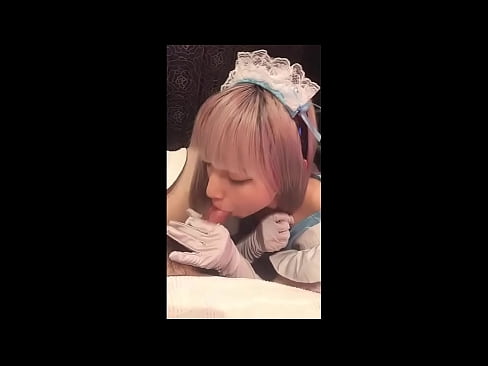 ❤️ יפני איידול [מאיוקה], תחפושת עוזרת צרפתית, חלק 1, מציצה וטלטלה עם קרם ️ פורנו fb ב-iw.wassell.ru ️❤